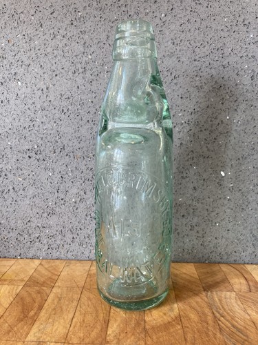 Two codd bottles hull makers - two,