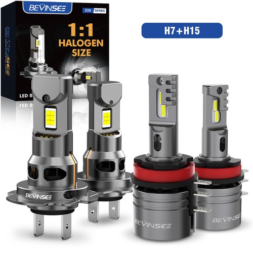 H15 led headlight bulbs - h7,