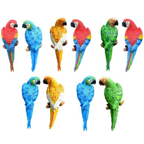 Pieces parrot figurines - parrot,