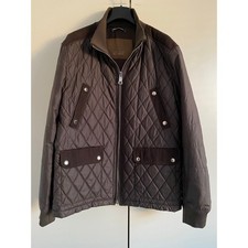 ZARA Men's Quilted brown