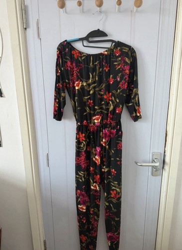 Kim floral jumpsuit - jumpsuit, –