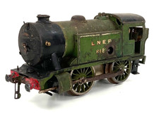 Vintage Hornby Series Trains O Gauge Clockwork Locomotive - LNER 8123 0-4-0