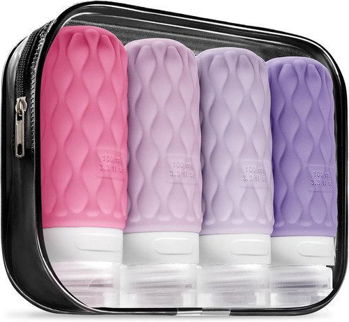 100ml silicone travel bottles - silicone,