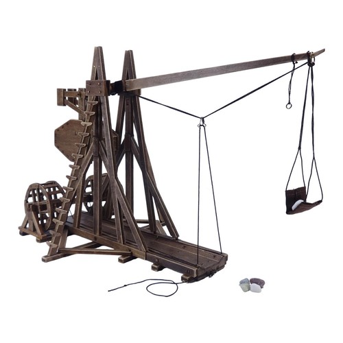 Diy mini heavy - mini, trebuchet