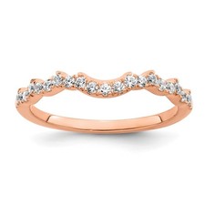 14k Rose Gold 1/4 carat