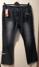 Ricci black bootcut jeans