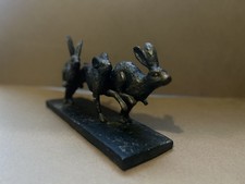 Three Running Hares Ornament