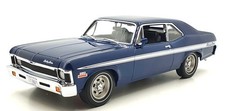 GMP 1/18 Scale G1801918 - 1971 Chevrolet Rally Nova - Blue