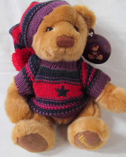Harrods 20cm thomas xmas bear - 20cm,