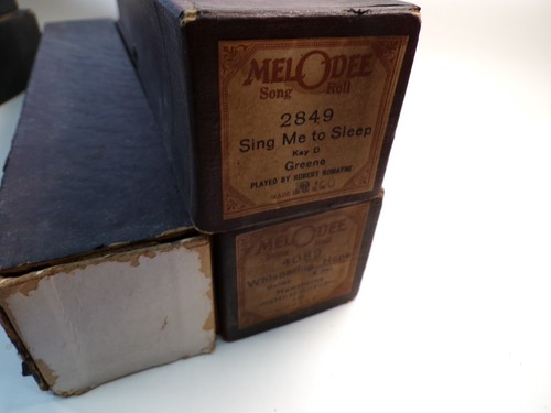 Antique melodee player piano - melodee,