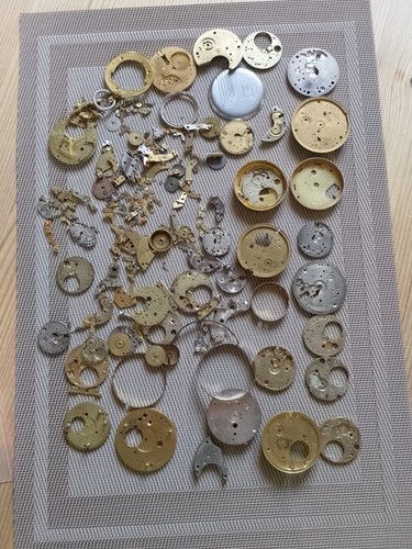 Pocket watch parts job lot