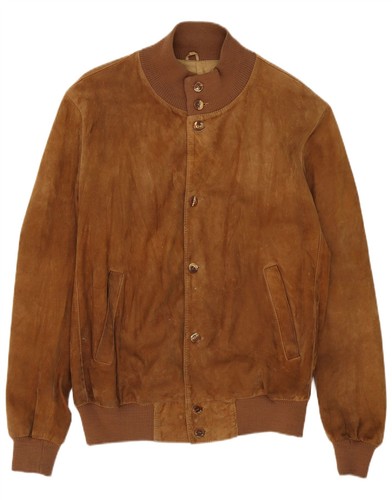 Vintage mens suede bomber - vintage,