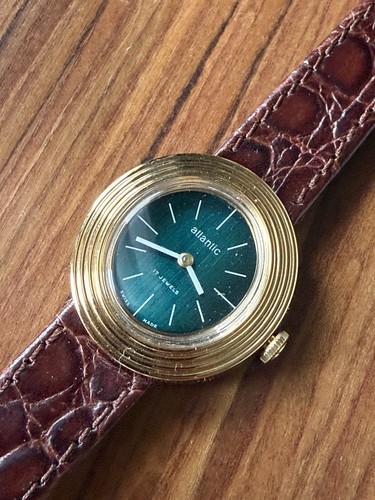 Rare vintage atlantic watch - vintage, watch,17