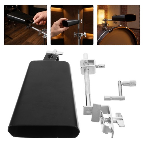 Durable metal cowbell clamp - durable,