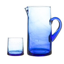 7 Piece Recycled Glassware Set