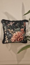 BNWT M&S Velvet Floral Cushion