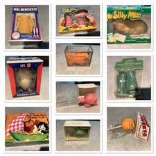 Vintage Soaps - NFL, Animals, mr boozer, silly moo, owl & Pussycat, wellies etc.
