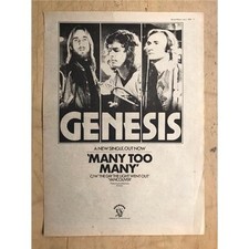 Genesis many too poster - genesis,