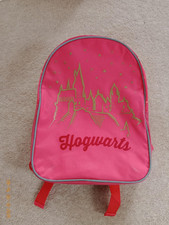 NEW Harry Potter Hogwarts Hot Pink Backpack School Bag