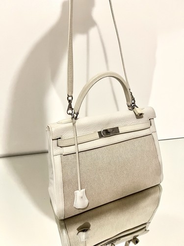 Hermes vintage kelly ivory - hermes,