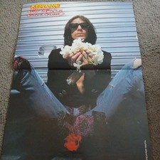 ? 1980-90s SKID ROW BLACK CROWES DOUBLE SIDED POSTER  KERRANG  ADVERT