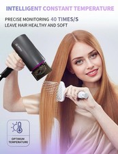 Powerful Foldable Hair Dryer GRT PRO Blue Light Ionic Diffuser Nozzle 2200W Grey