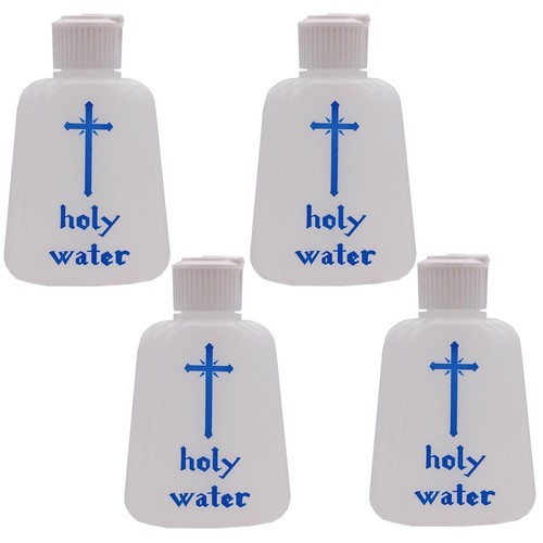 Holy water bottles empty - x,