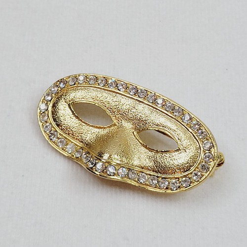 Vintage gold tone masquerade - gold,