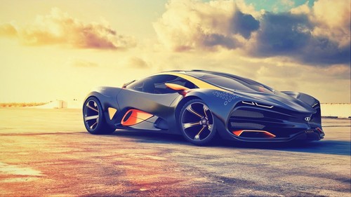 Lada raven car - car, sports