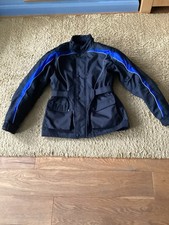 Mens Waterproof Motorcycle Jacket , Oxford Bone Dry Size L