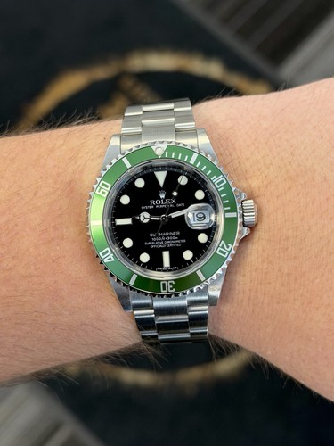 Rolex submariner date kermit - rolex,