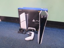 Playstation 5 Slim Digital Edition Console, 1TB, White, Boxed