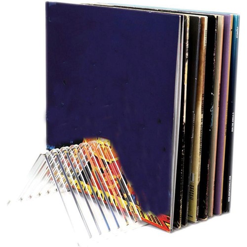 Clear vinyl rack storage - vinyl, lp