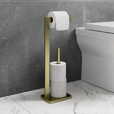 Brushed Brass Freestanding