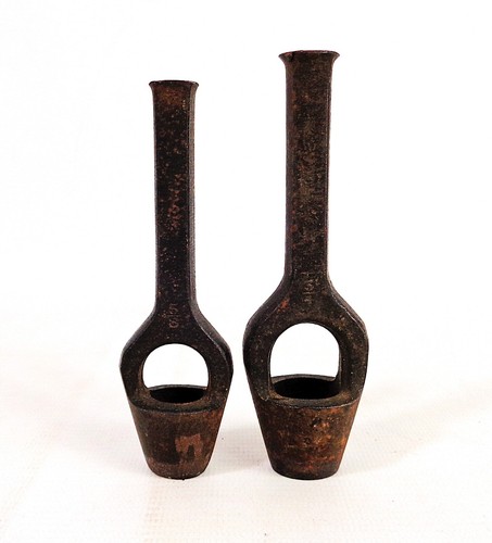 Vintage leather gasket wad - 2,