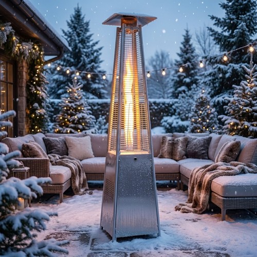 360 pyramid gas - patio, heater