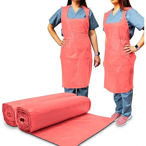 400 disposable plastic aprons - 400,