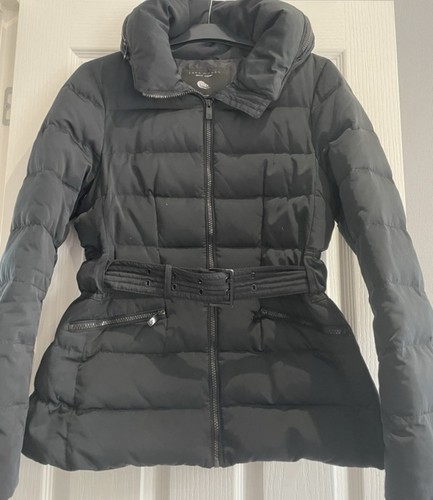 Zara woman black down puffer - zara,