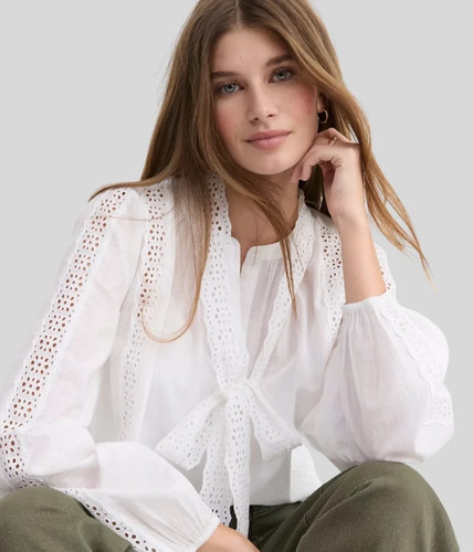 Loft top women - top, white