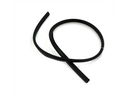Edge band rubber 8x5mm - , black