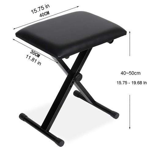 Piano stool chair height