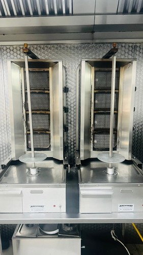 Stainless steel archway - archway, doner