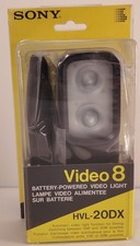 Sony HVL-20DX Battery Powered Video Light (Video8)