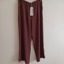 Jaeger Pure Silk  Wide Leg