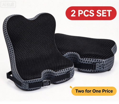 2pcs memory foam car seat - foam,