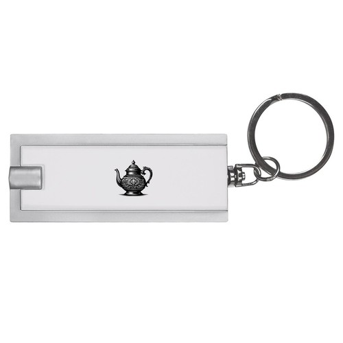 Fancy teapot led - led, keyring