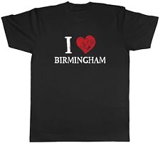 I Love Birmingham Mens T-Shirt
