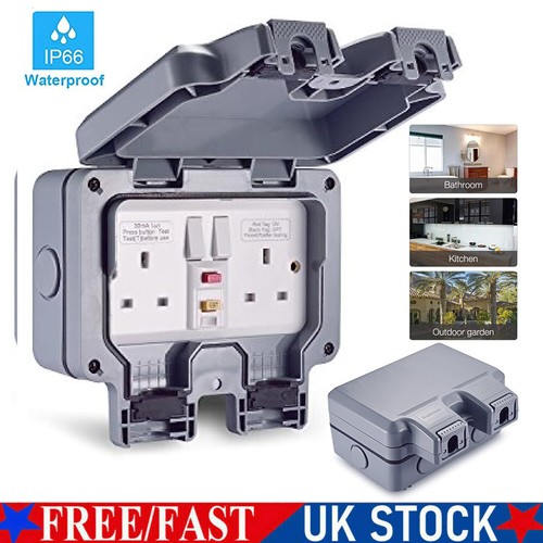 Waterproof outdoor double pole - double,