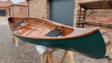 wooden canoe kayak