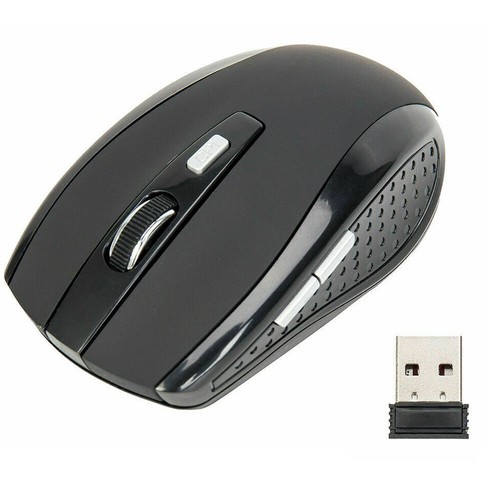 Black wireless mouse optical - wireless,